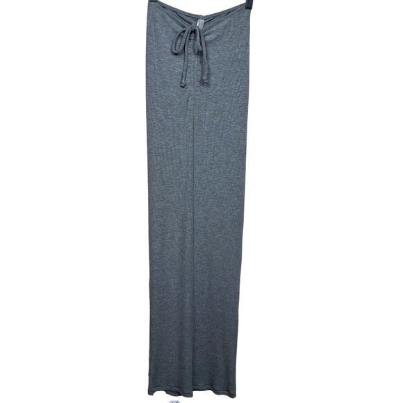 SKIMS‎ Soft Lounge Ruched Long Skirt Heather Gray XXS - Picture 2 of 11